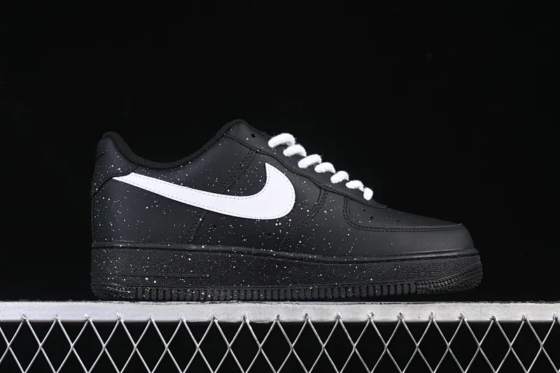 All categories Nk Air Force 1 Air Force series Nk Air Force 1 Low Air Force low top Nike Air Force 1'07 Low Two-dimensional theme Black space Air Force 1 low-top casual sneakers ZH0316-101